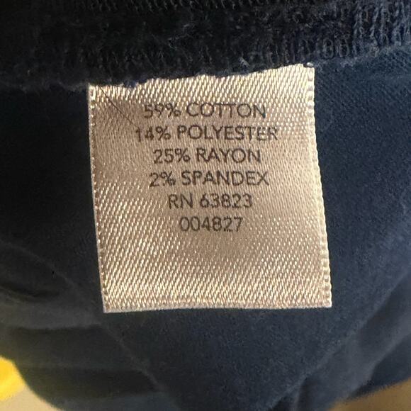 Christopher And Banks Pants Women’s Size 6 Short Signature Slimming Navy Blue - Picture 7 of 12